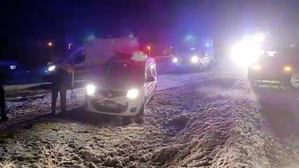 Yozgat'ta yolcu otobüsü devrildi: Çok sayıda ölü ve yaralı var