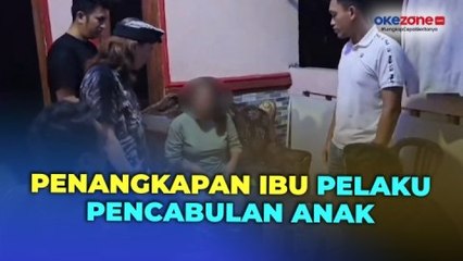 Detik-Detik Penangkapan Ibu Pelaku Pencabulan Anak Kandung di Bekasi
