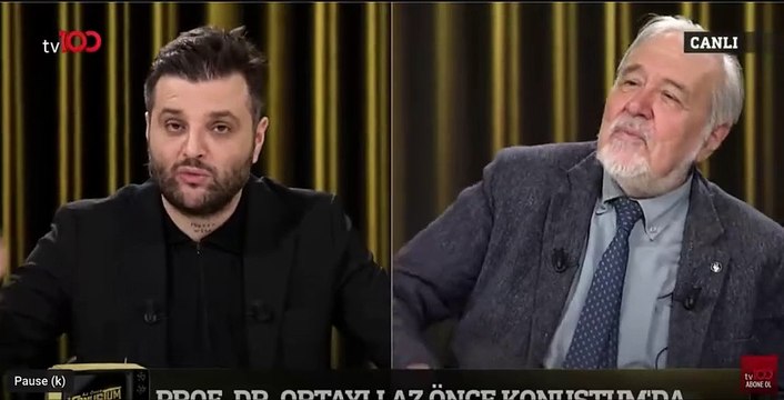 Yayında olduğunu unutan İlber Ortaylı büyük pot kırdı. Celal Şengör’ün arkasından öyle bir şey söyledi ki...