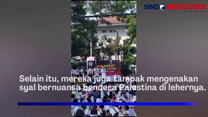 30 Ribu Orang Berunjuk Rasa di DPRD Jabar Dukung Kemerdekaan Palestina