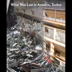 New York Times Hatay’daki yıkımı Google Haritalar ile karşılaştırmalı gösterdi