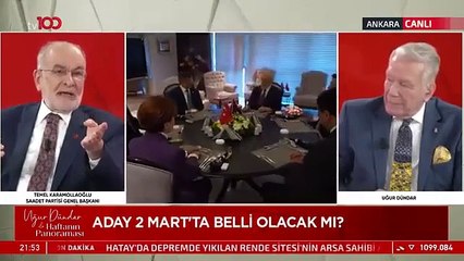 Karamollaoğlu cumhurbaşkanı adayı için masadaki üç ismi açıkladı