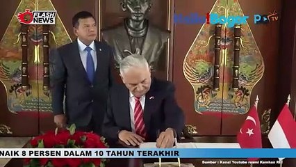 Prabowo Bertemu Mantan PM Turki di Jakarta: Bahas Penguatan Kerja Sama Pertahanan