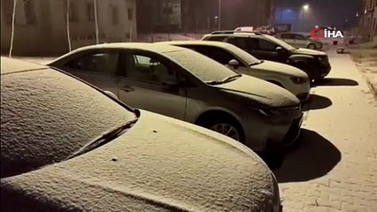 Kars’ta yoğun kar yağışı