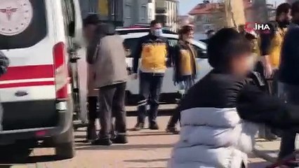 Boşandığı eşi ve çocuklarını rehin aldı