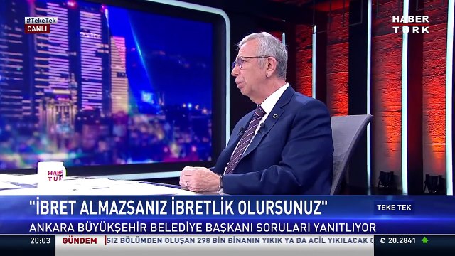 Mansur Yavaş canlı yayında açıkladı. Deprem sonrası hemen AFAD ve Kızılay'a haber gönderdim telefonlarımıza dönmediler