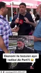 Vatandaşı bıçakla tehdit eden AKP'liyi, bozuk ekonomi bir yılda böyle değiştirdi