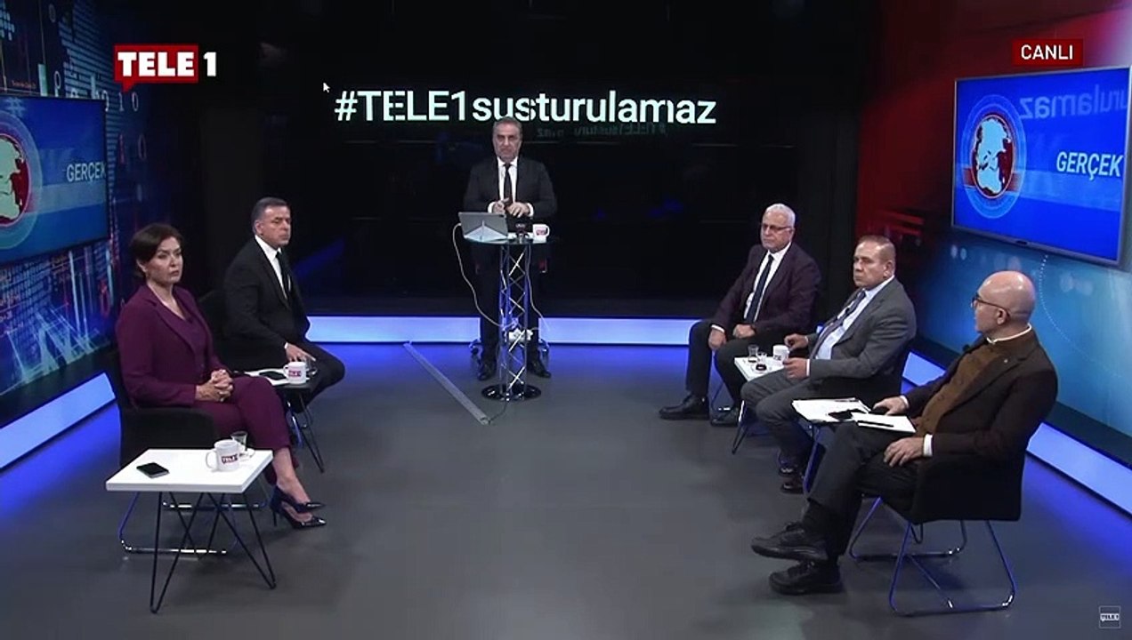 Flaş... Flaş... TELE1'in ekranı RTÜK tarafından...