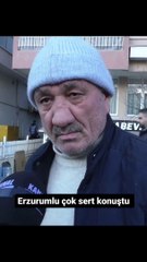 Erzurumlu vatandaştan Devlet Bahçeli'ye sert sözler