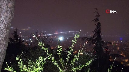 İstanbul’da akşam saatlerinde yoğun sis etkili oldu