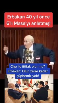 Erbakan 40 yıl önce CHP ile ittifak için bunları söylemişti