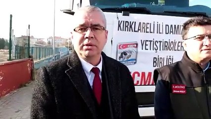 Trakya'dan deprem bölgelerine yardımlar sürüyor