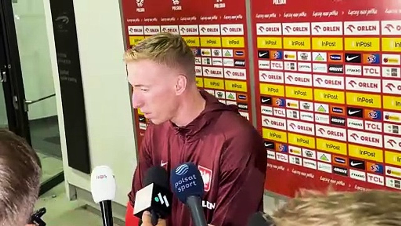 Adam Buksa po meczu Polska Ukraina