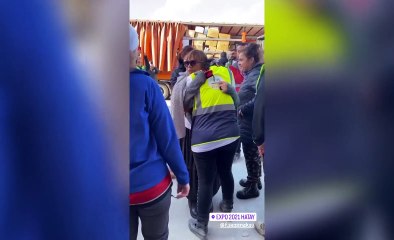 'Minik Serçe' deprem bölgesinde duygusal anlar yaşadı