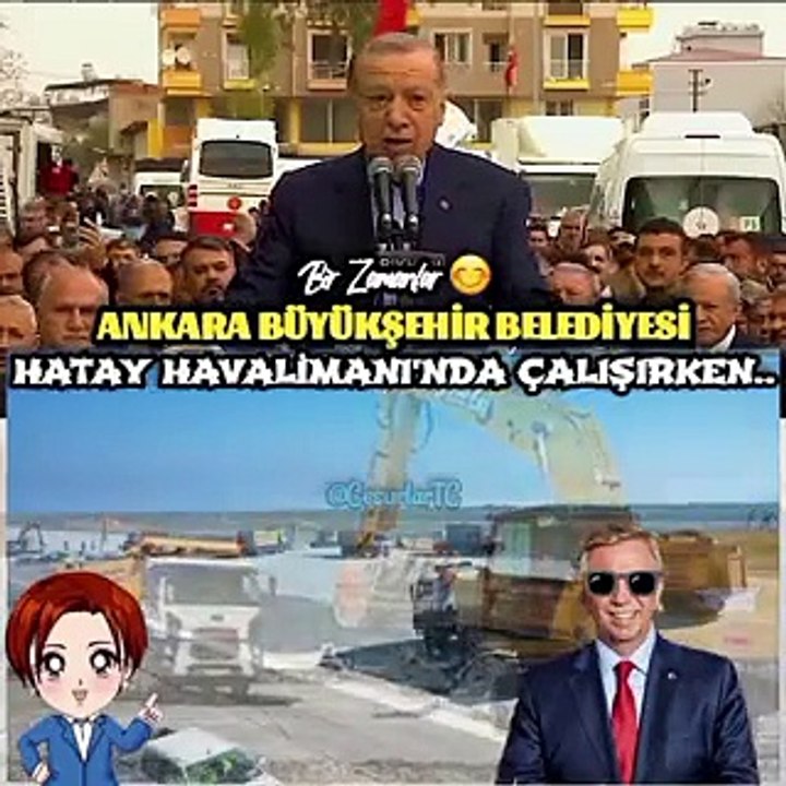 Cumhurbaşkanı Erdoğan Hatay Havalimanını bir haftada bir tamir ettik dedi, ama görüntüler ortada