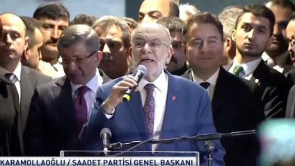 Son dakika... Millet İttifakı'nın adayı Kılıçdaroğlu