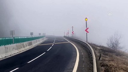 Sürücüler dikkat! Bolu Dağı'nda sis engeli