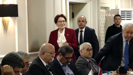 Son Dakika... İYİ Parti'de kritik toplantı sona erdi. Akşener 6 Mart'taki toplantıya katılmayacak!