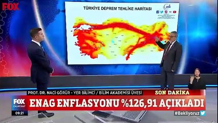 Download Video: Naci Görür canlı yayında iki bölgeyi işaret etti: 7.4 büyüklüğünde deprem olabilir