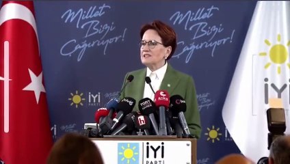 Meral Akşener Yavaş ve İmamoğlu'nu aday olmaya çağırdı