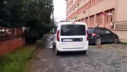 Kablo hırsızı yakalandı 