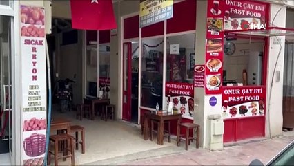 Edremit’te sopalı bıçaklı kavga iş yerine taştı... O anlar kameraya böyle yansıdı