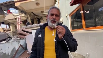 Hataylı muhtar: Villa istemiyoruz, soğuktan korunmak için çadır istiyoruz