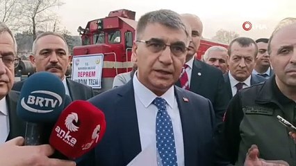 Karabük'ten odun yüklü 20 vagon deprem bölgesine gönderildi