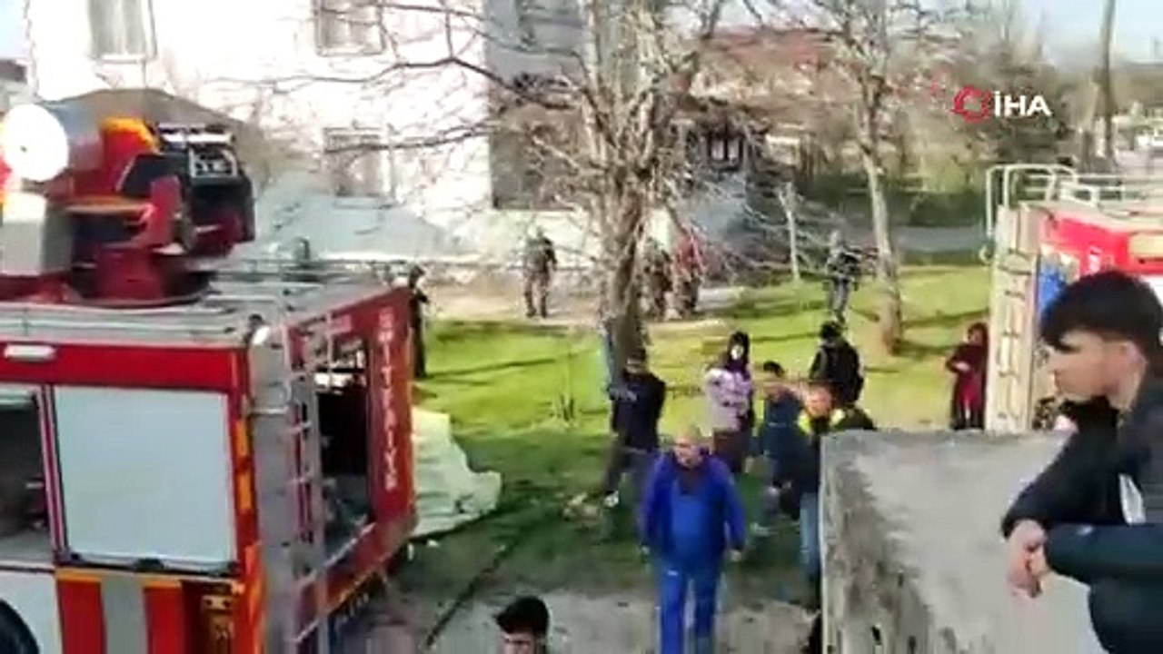 Evinde yangın çıkan yaşlı adam hayatını kaybetti