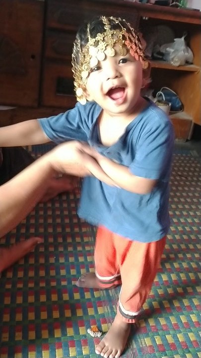 baby dance and first walk