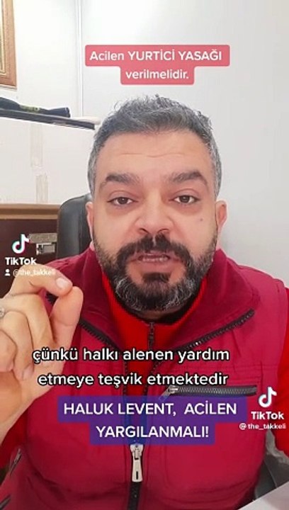 Haluk Levent’e linç kampanyasına esprili yanıt. Sosyal medyada ‘Haluk Levent yargılanmalı’ diyerek paylaştı