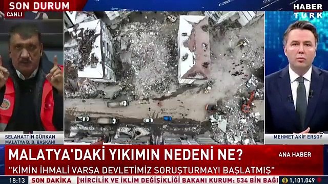 AKP'li Belediye Başkanı depremzedelerin cenaze namazının kılınması ile övündü. Ekranların sakin sunucusu Mehmet Akif Ersoy bile isyan etti