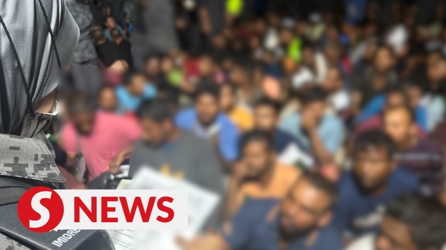 214 detained after raids on workers' settlements in Johor