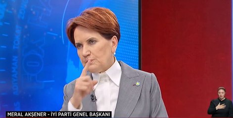 Meral Akşener: Toplanan yardım paralarının katkısıyla  seçimi 14 Mayıs'ta yapacaklar. Beceriksizlikleri katlanmasın diye seçime gidecekler