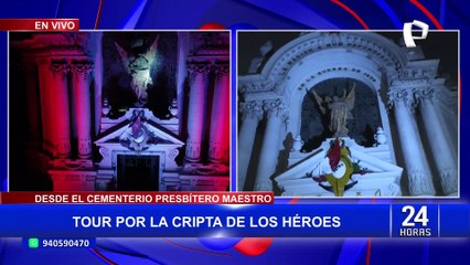 Cementerio Presbítero Maestro: conozca la cripta de los héroes históricos del Perú