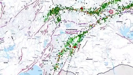 MTA yenilenmiş diri fay haritalarını yayınladı