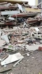 Elbistan’daki yıkım ortaya çıktı. Bu görüntü deprem sonrası çekildi