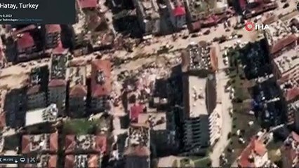 Japon bilim adamı fay hattının uydu görüntülerini paylaştı