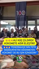 Ali Koç'un FETÖ isyanını kongre üyeleri dakikalarca ayakta alkışladı