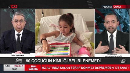 Depremzede ve refakatçisiz çocuklar ne durumda? Tv100 Ankara Temsilcisi Deniz Gürel'den önemli açıklamalar