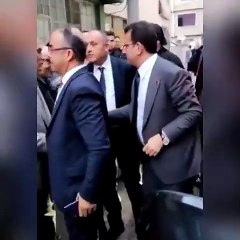 İmamoğlu'ndan Sinan Ateş'in ailesine ziyaret