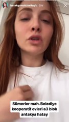 Oyuncu Başak Gümilcinelioğlu ağlayarak yardım istedi: Annemizin bulunduğu enkazdan ses geliyor