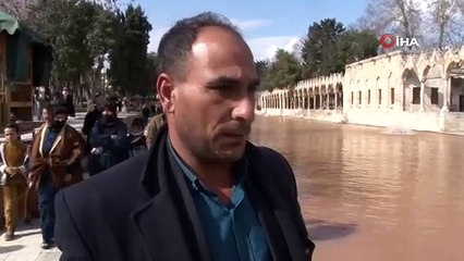 Balıklıgöl suyu deprem sonrası çamur rengine büründü
