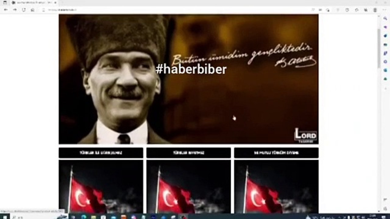 Aşağılık Charlie Hebdo’ya siber tokat. Sitelerini hackleyip Atatürk fotoğrafı ve mehter marşı koydular!