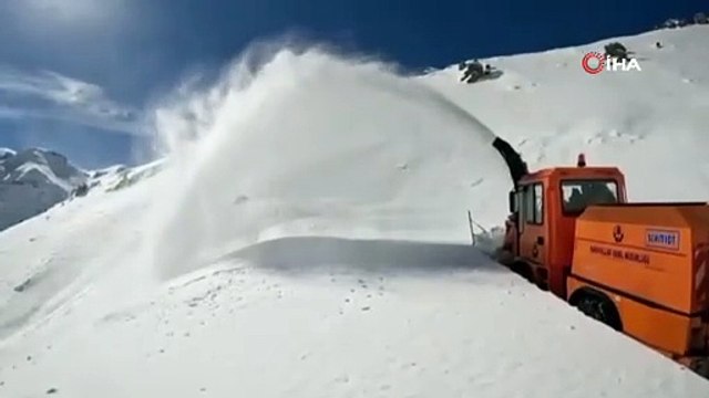 Kar kalınlığı 1 metreyi geçti