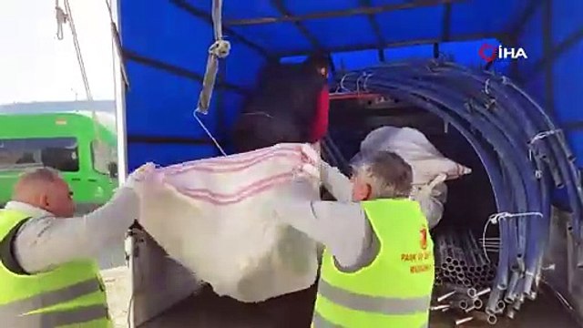 Kartal Belediyesi Hatay’da afet koordinasyon çadırı kurdu