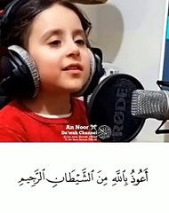 Beautiful recitation of Surah Al-Ikhlas by Little Child❤️ #shorts #quran