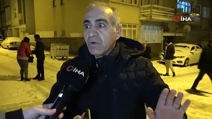 Depremi hisseden Elazığlılar korku dolu anları anlattı