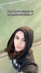 Jour 2 pour me mettre au skate ✨