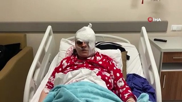 Barışmayan dini nikahlı karısına dehşeti yaşattı